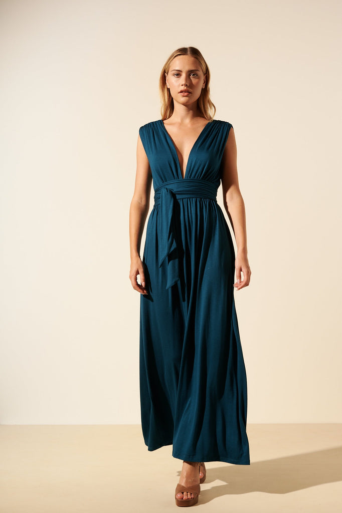 Winona | Fluid halter dress