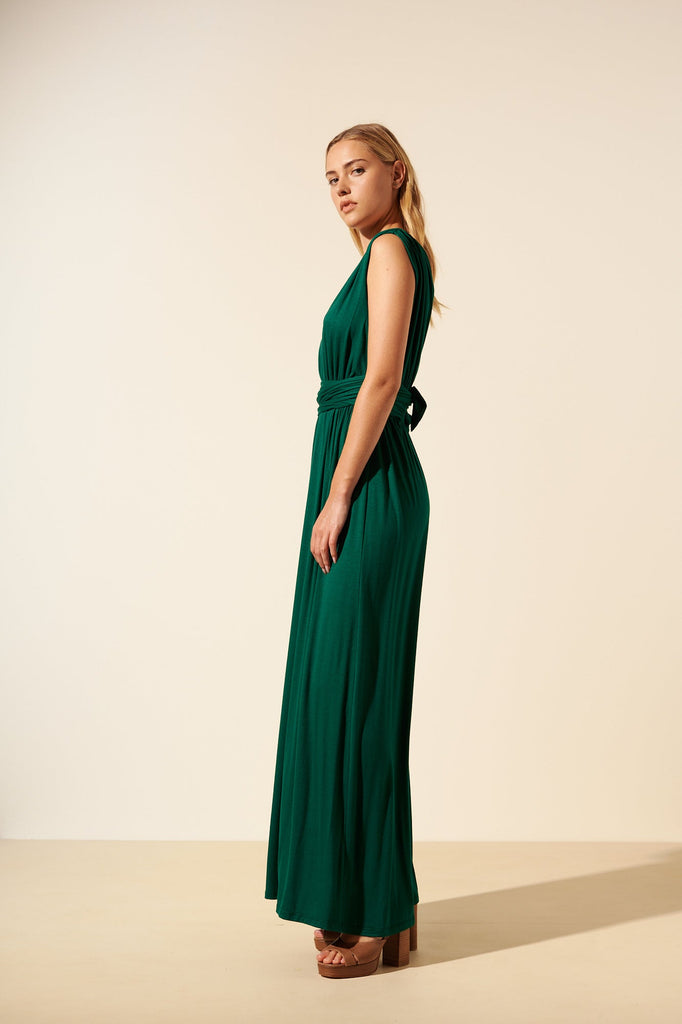 Winona | Fluid halter dress