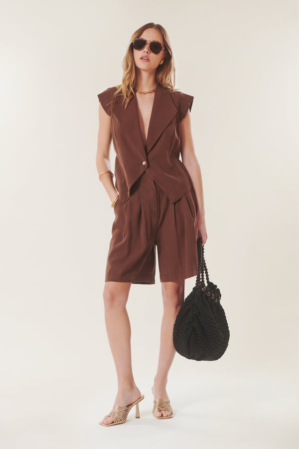 Amory | Fluid tailored shorts