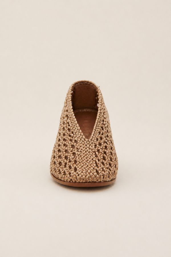 Alissa | Braided ballet flats