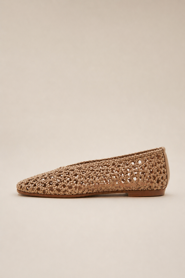 Alissa | Braided ballet flats