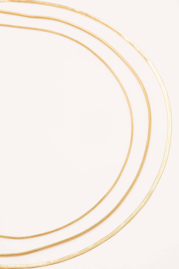Amal | 3-row necklace