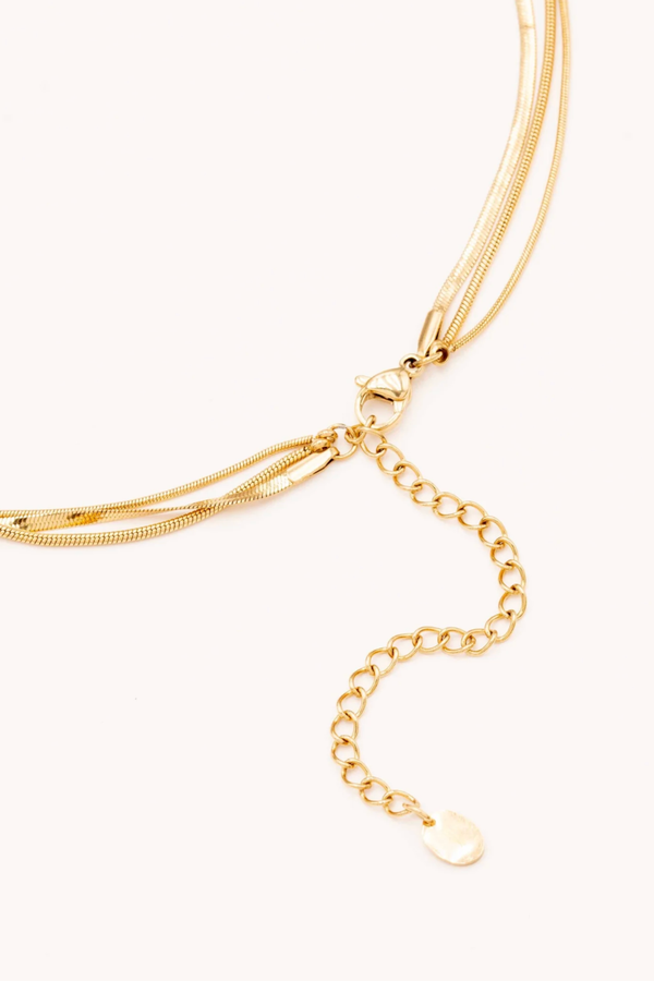 Amal | 3-row necklace