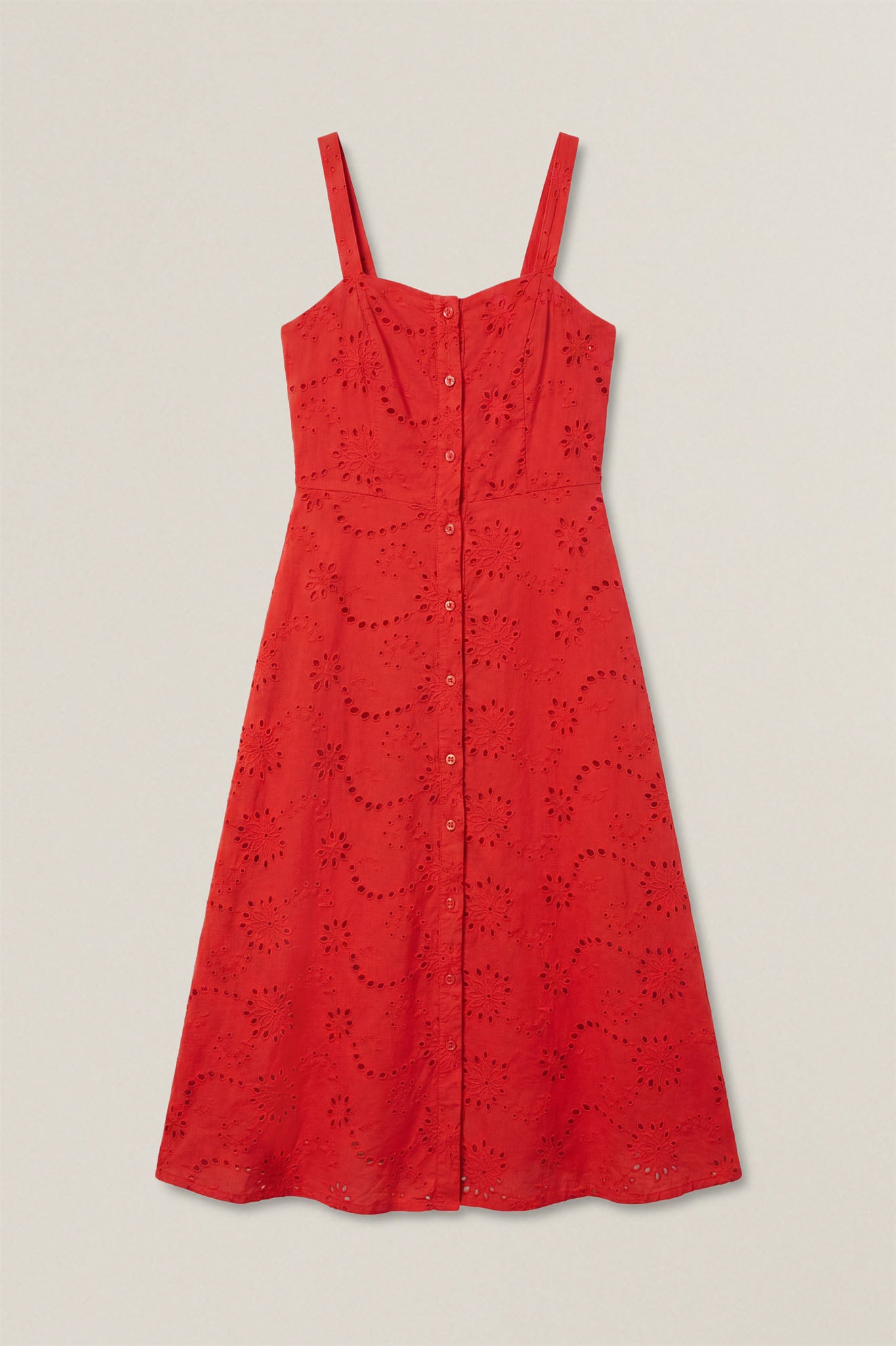 Cameron | Macrame Midi Dress