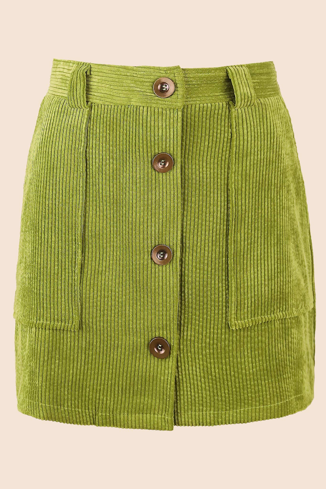 Daffy | Short skirt with buttons