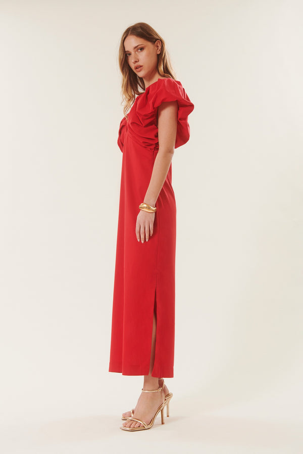 Deanna | Puff-sleeved dress