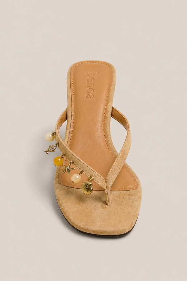 Delia | Tassel sandals