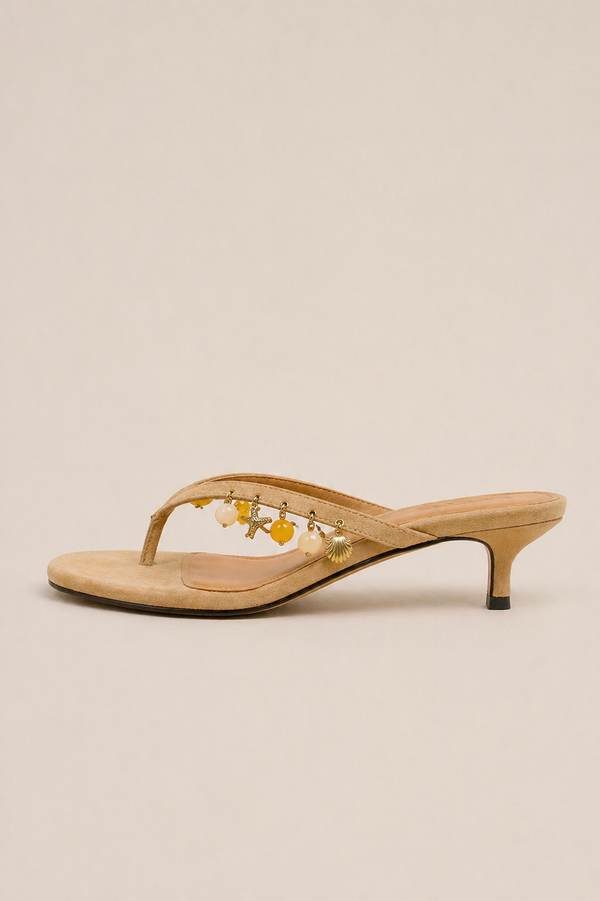 Delia | Tassel sandals