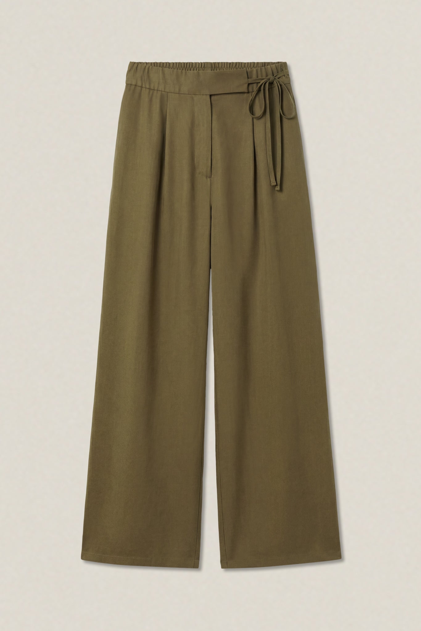 Cosimo | Wide leg linen trousers