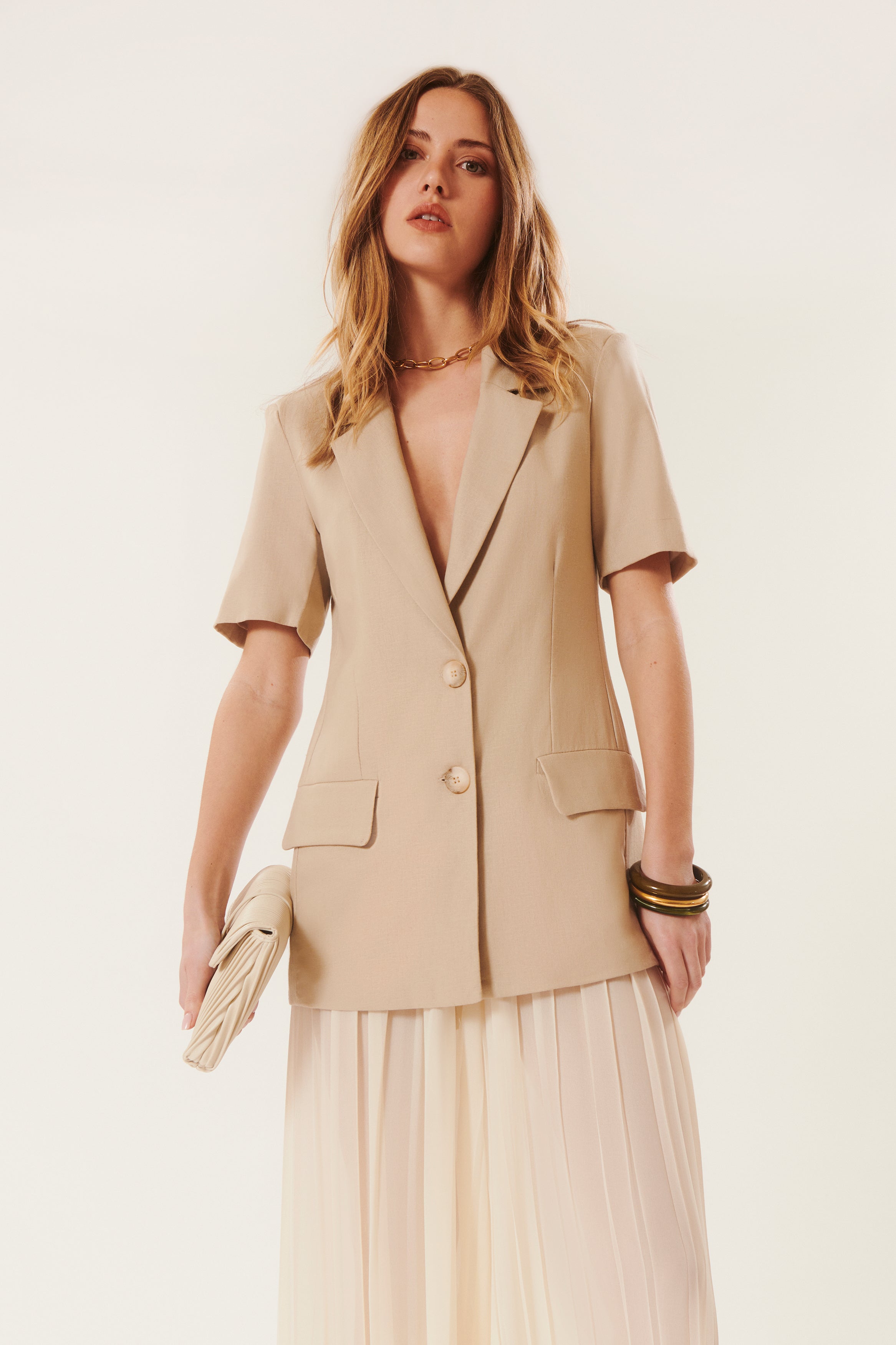 Gemma | Linen blazer