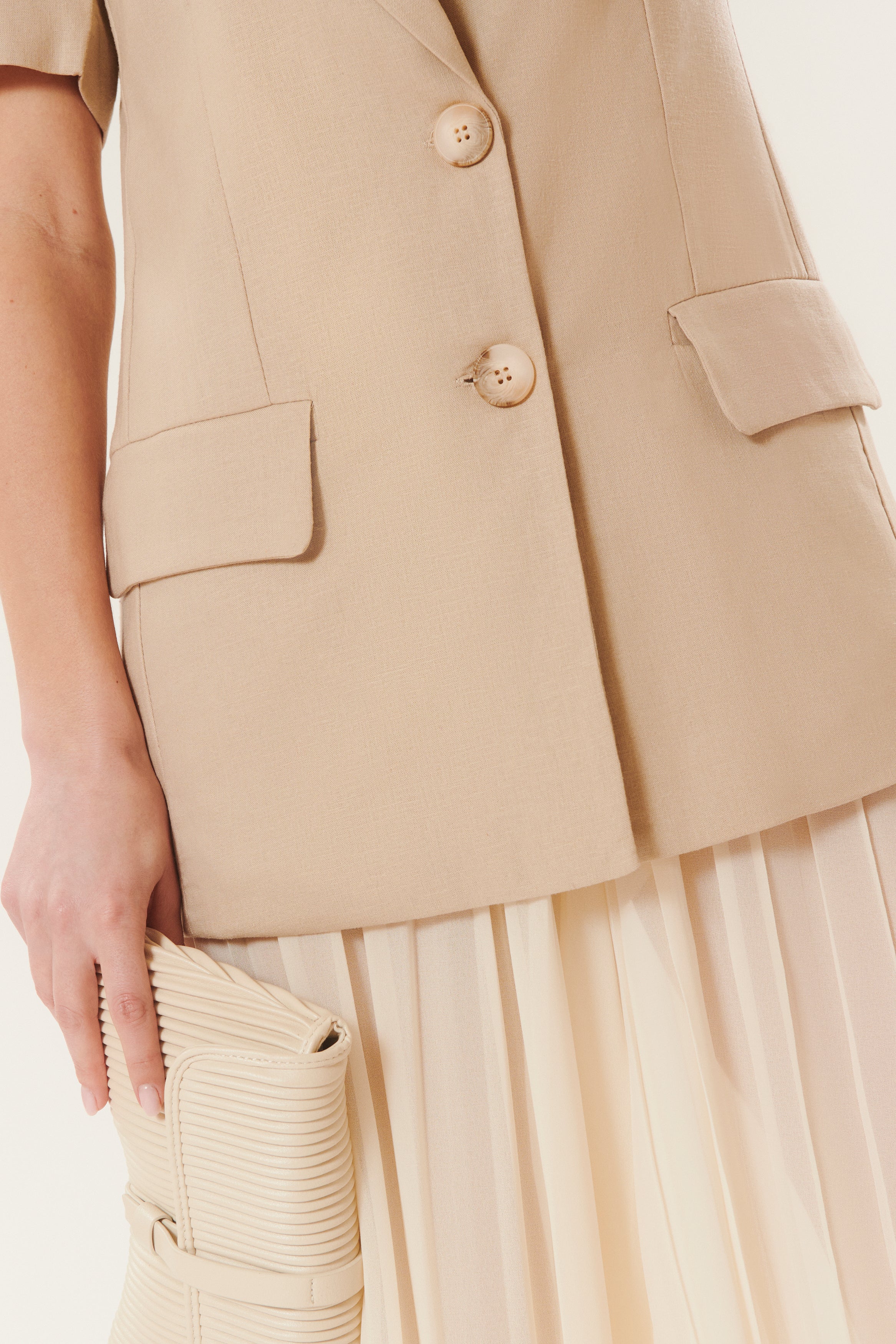 Gemma | Linen blazer