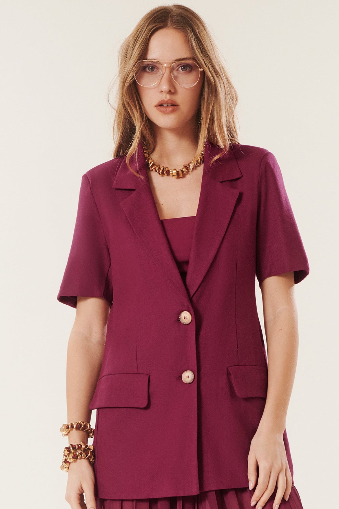 Gemma | Linen blazer jacket