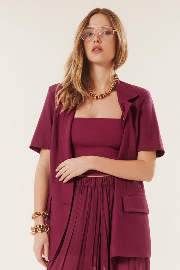 Gemma | Linen blazer jacket