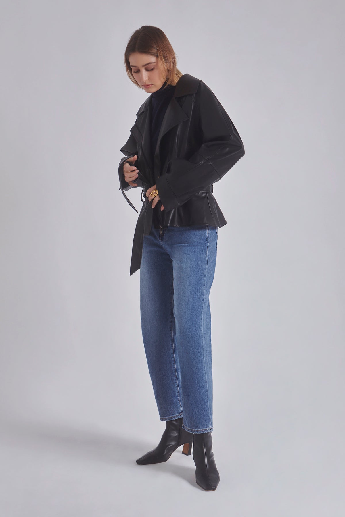 Janis | Veste simili cuir