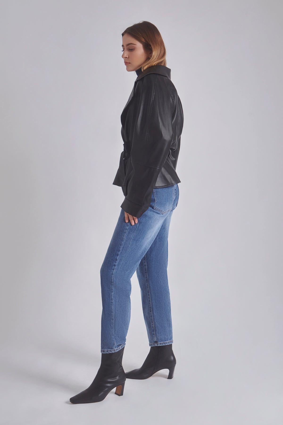 Janis | Veste simili cuir