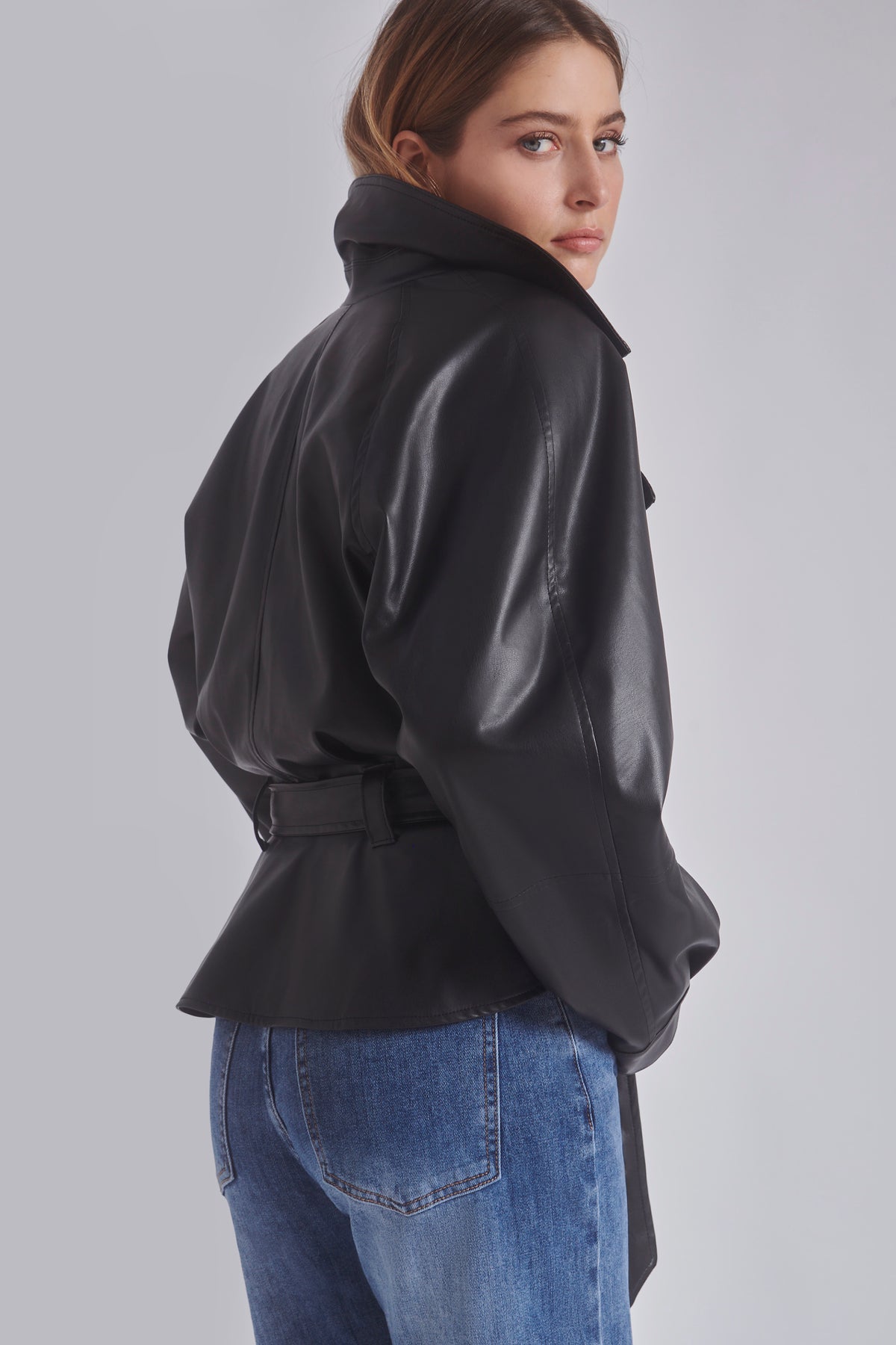 Janis | Veste simili cuir
