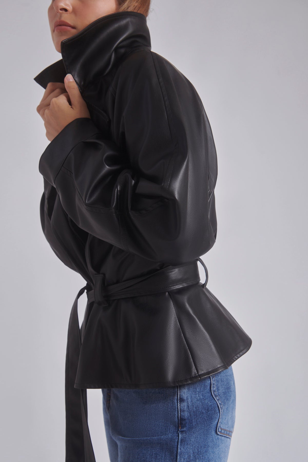 Janis | Veste simili cuir