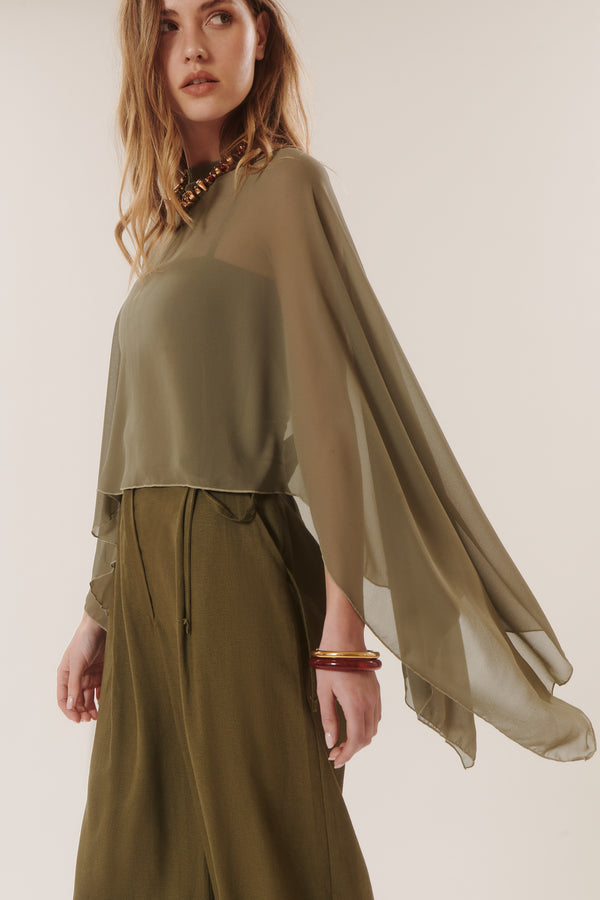 Kate | Transparent cape