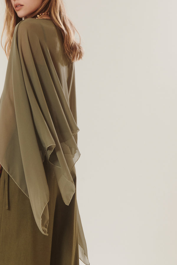 Kate | Transparent cape