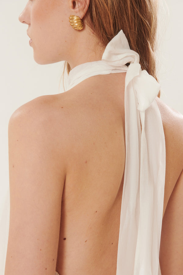 Kos | Flowing Halterneck Dress
