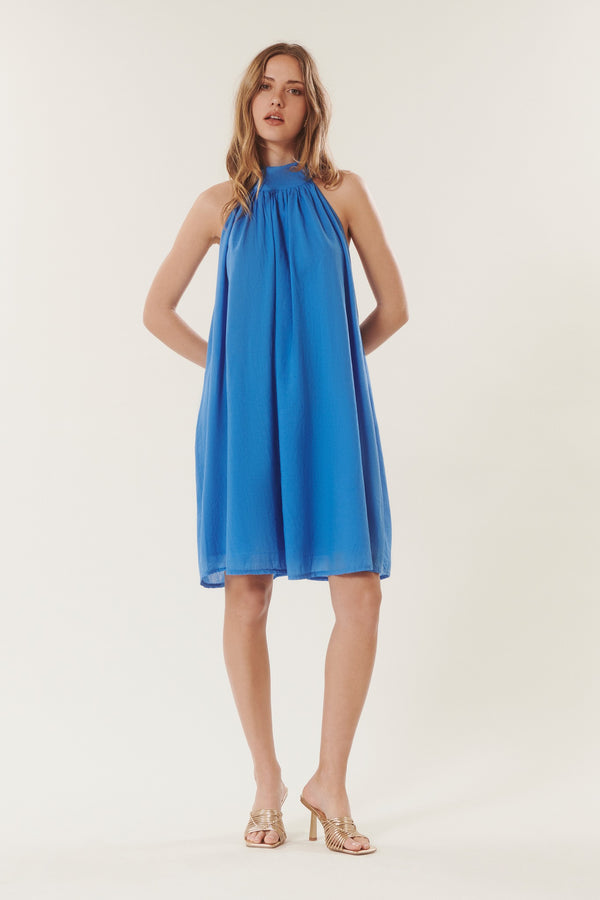 Kos | Flowy halterneck dress
