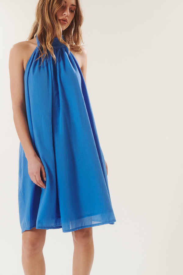Kos | Flowy halterneck dress