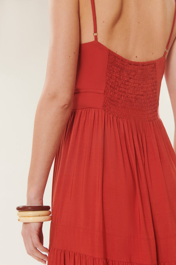 Marcia | Long Strappy Dress