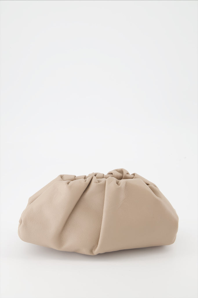 Shell | Leather purse bag