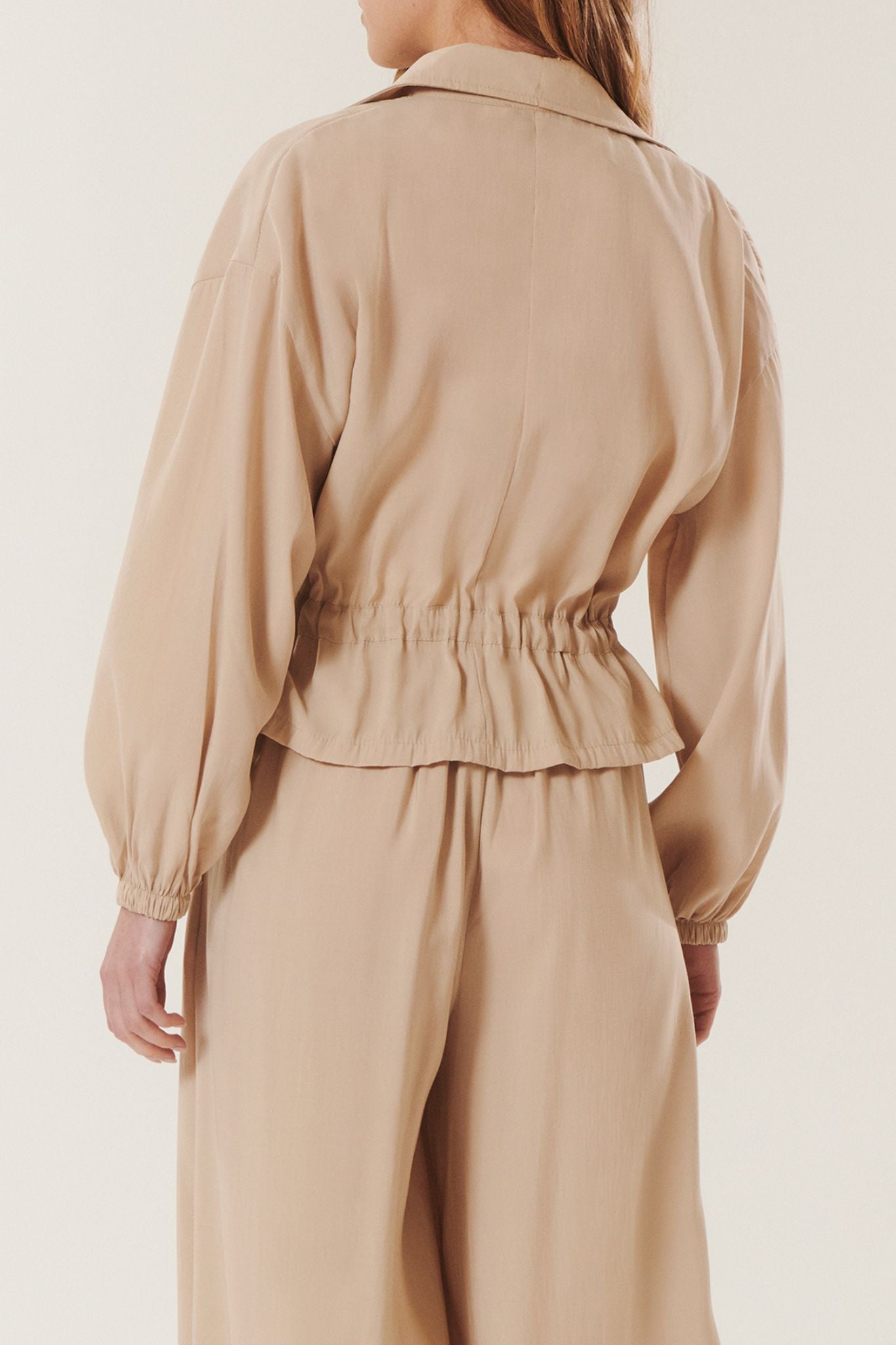 Sami | Fitted flowing jacket