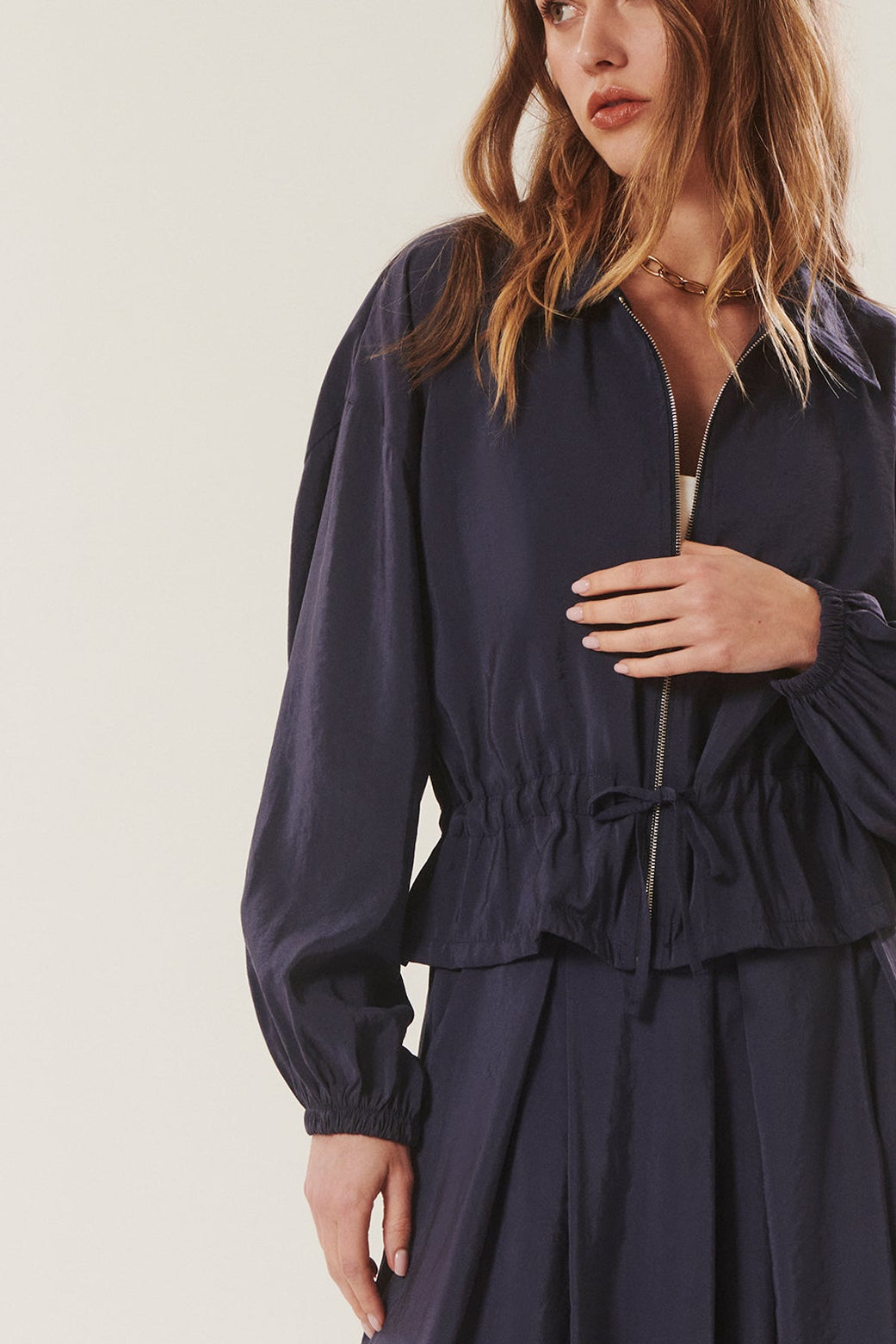 Sami | Fitted flowing jacket