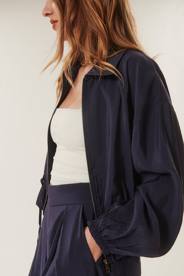 Sami | Fitted flowing jacket