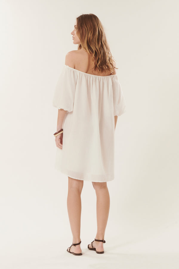 Seneca | Off-the-shoulder mini dress