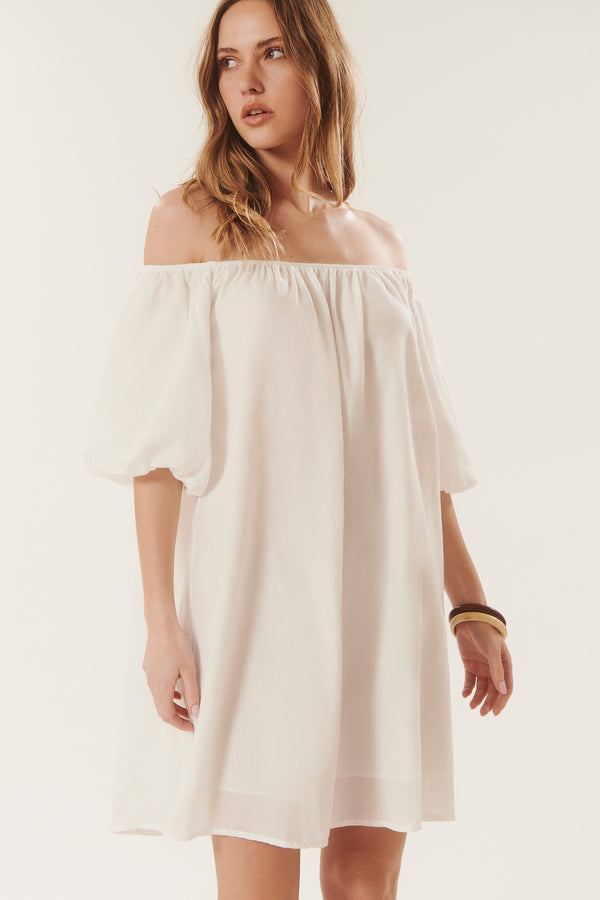 Seneca | Off-the-shoulder mini dress