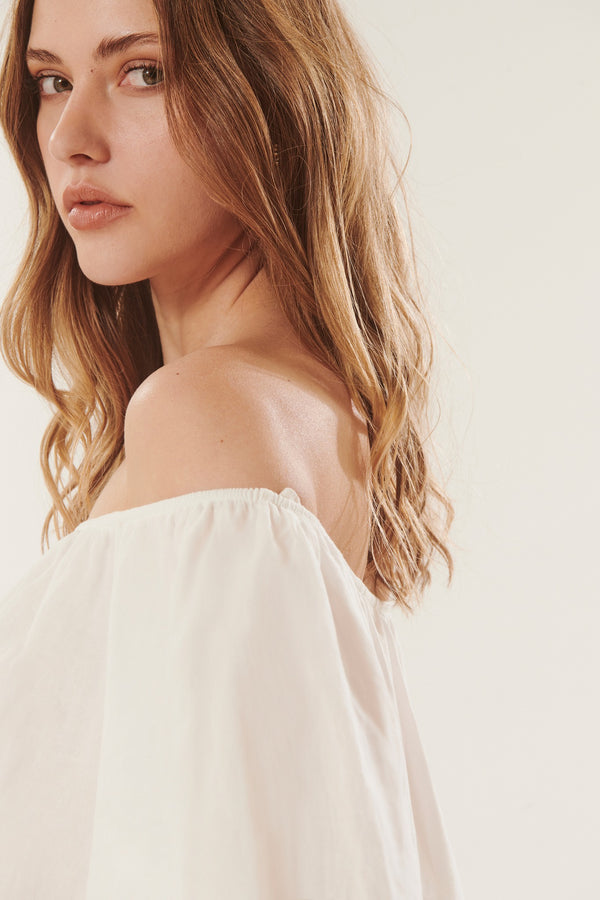 Seneca | Off-the-shoulder mini dress