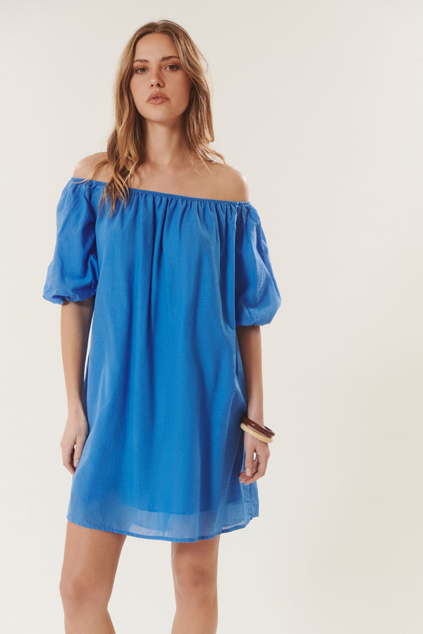 Seneca | Off-the-shoulder mini dress