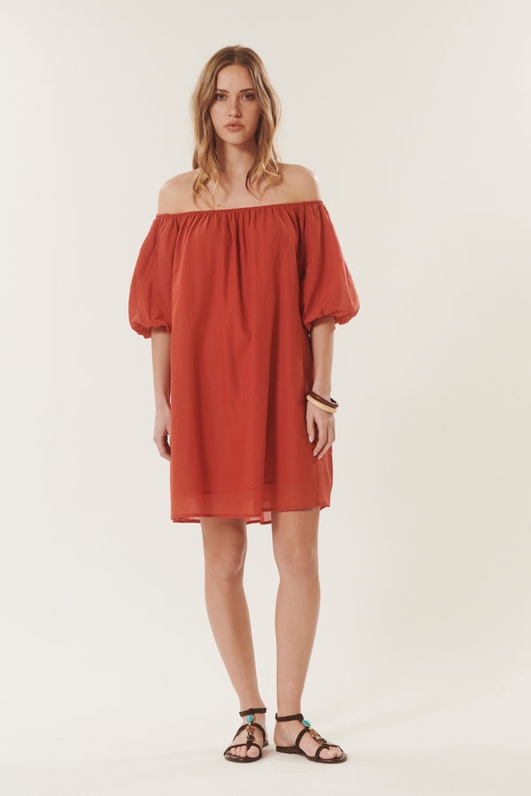 Seneca | Off-the-shoulder mini dress