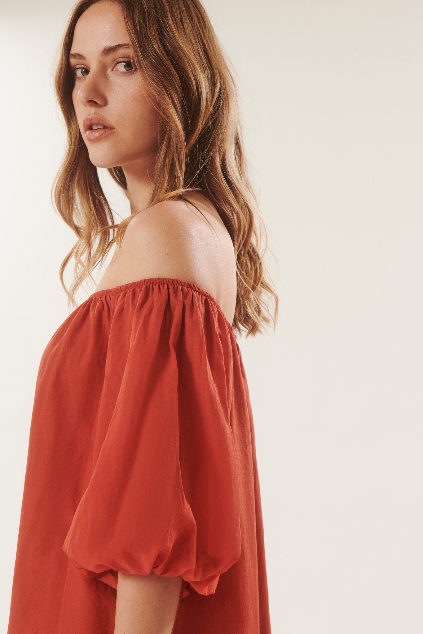 Seneca | Off-the-shoulder mini dress