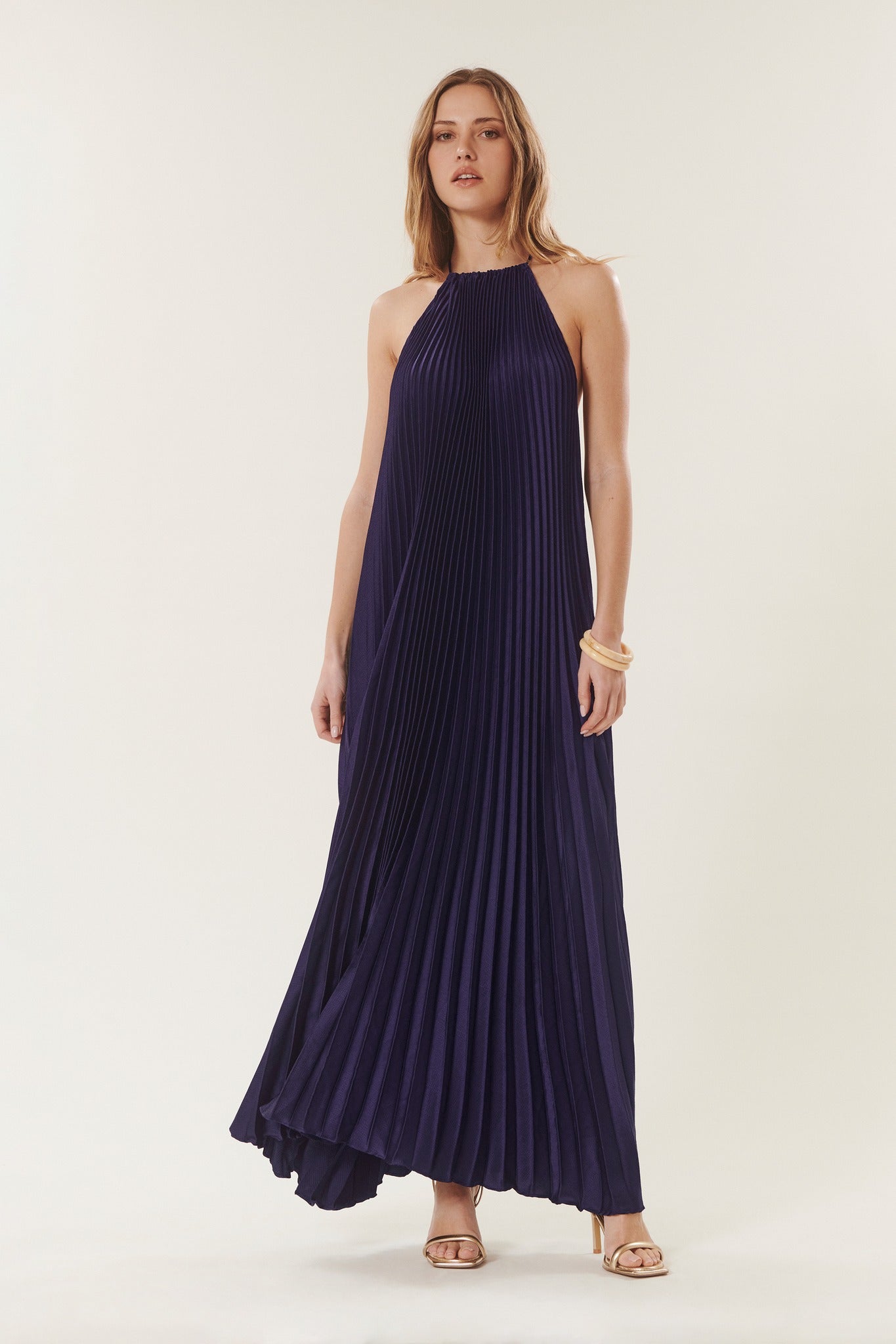 Sidney | Halterneck Maxi Dress