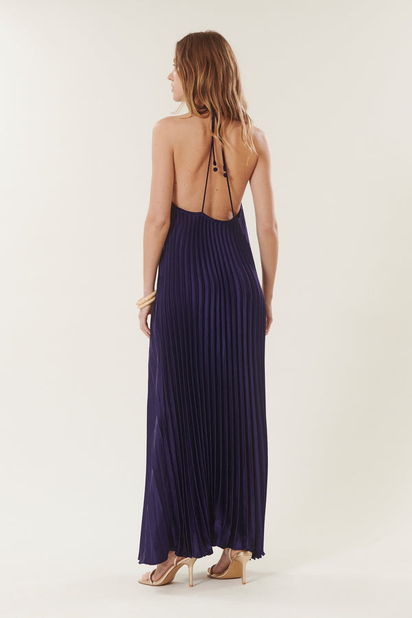 Sidney | Halterneck Maxi Dress