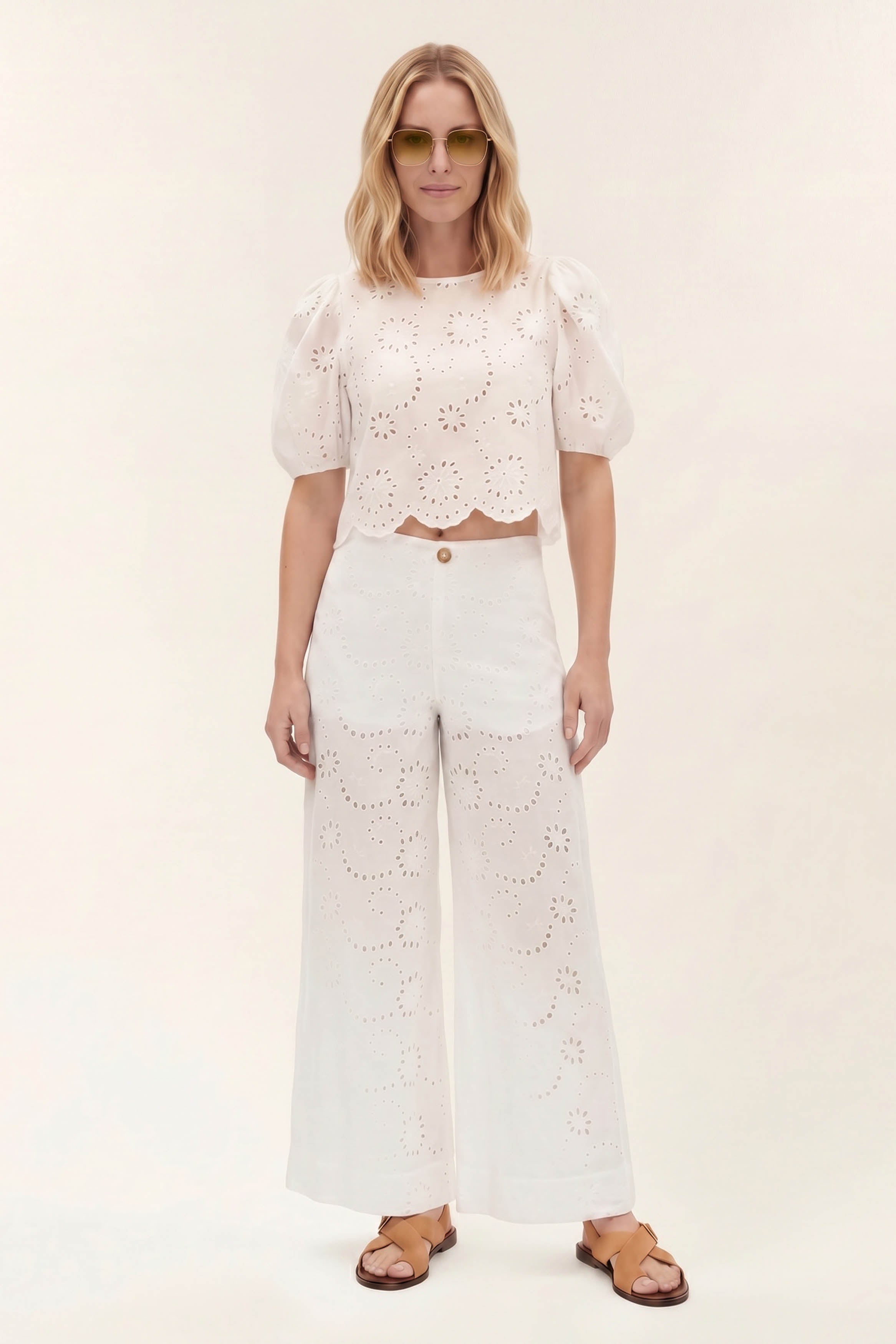 William | Macramé trousers