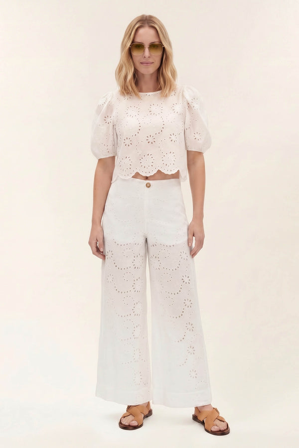 William | Macramé trousers