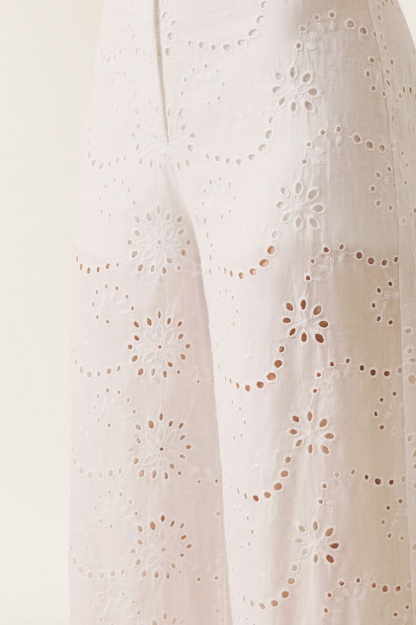 William | Macramé trousers