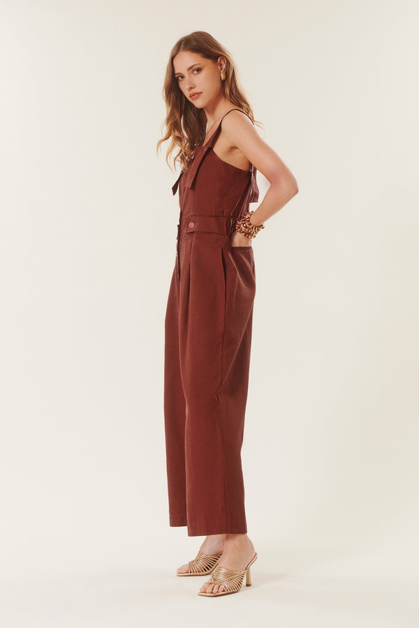 Teresa | Button-up Jumpsuit