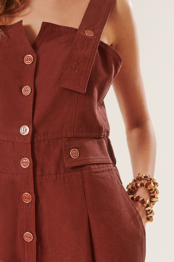 Teresa | Button-up Jumpsuit