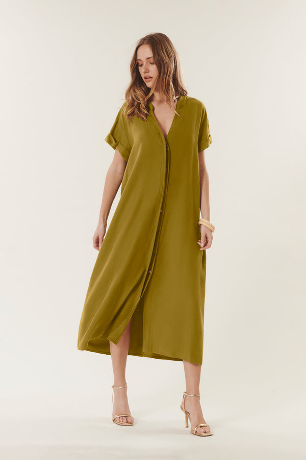 Terry | Flowy midi dress