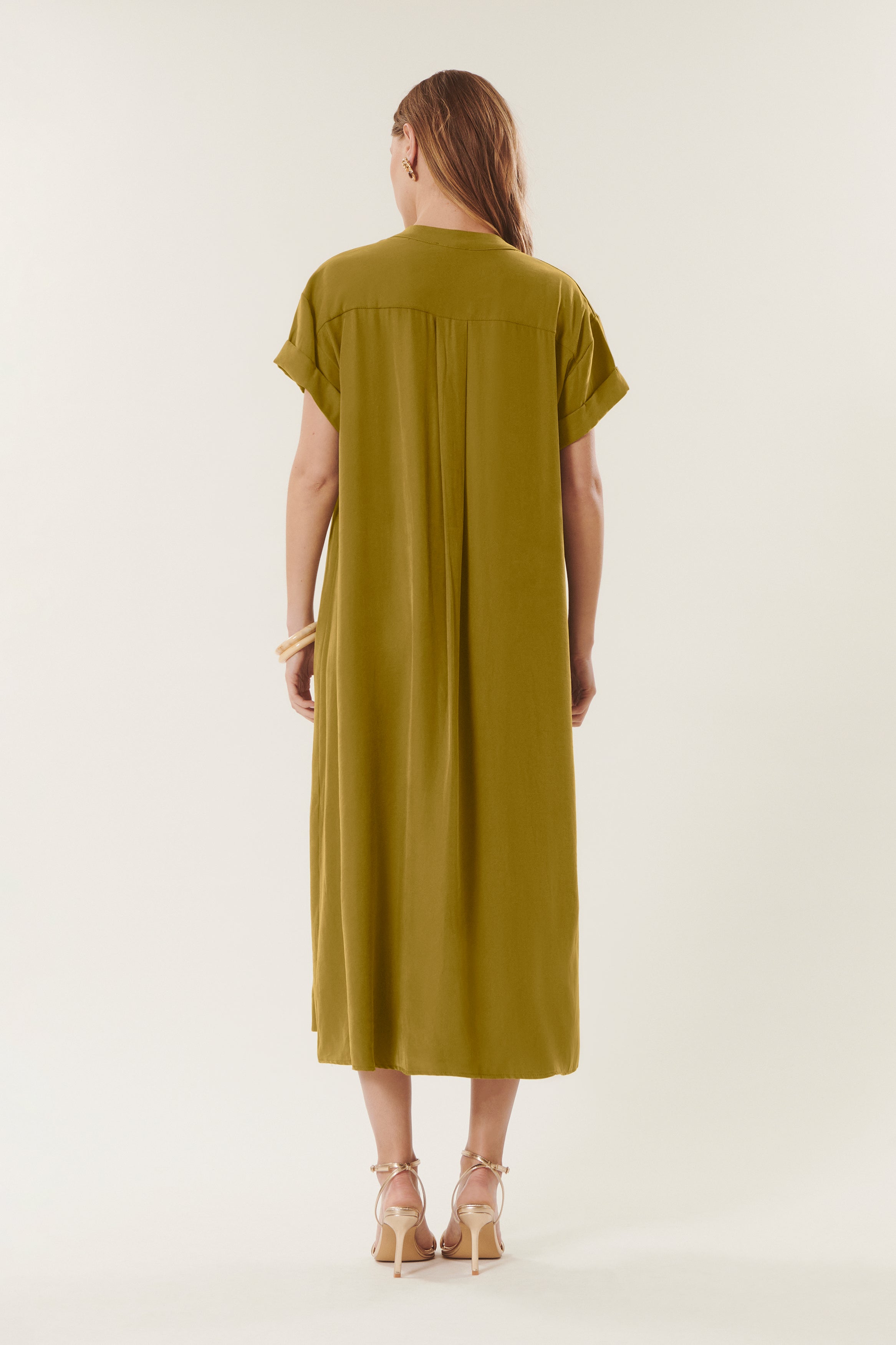 Terry | Flowy midi dress