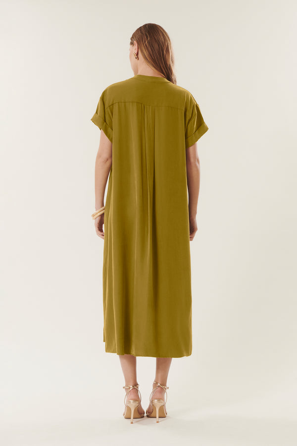 Terry | Flowy midi dress