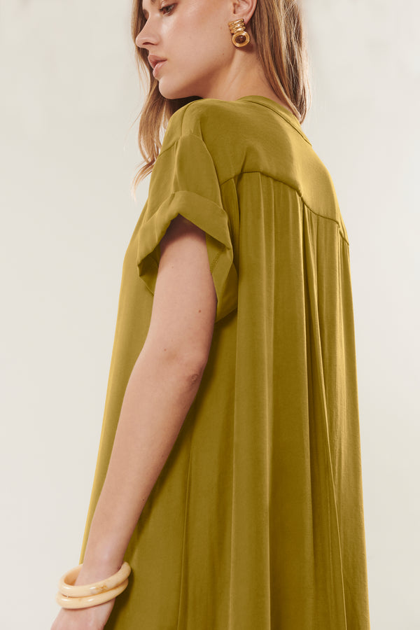 Terry | Flowy midi dress