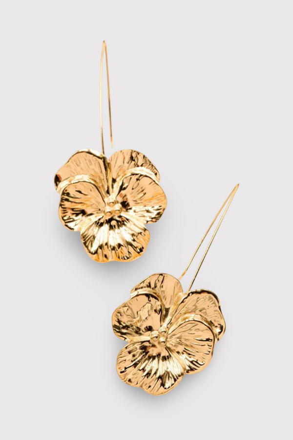 Thecla | Hanging flower earrings