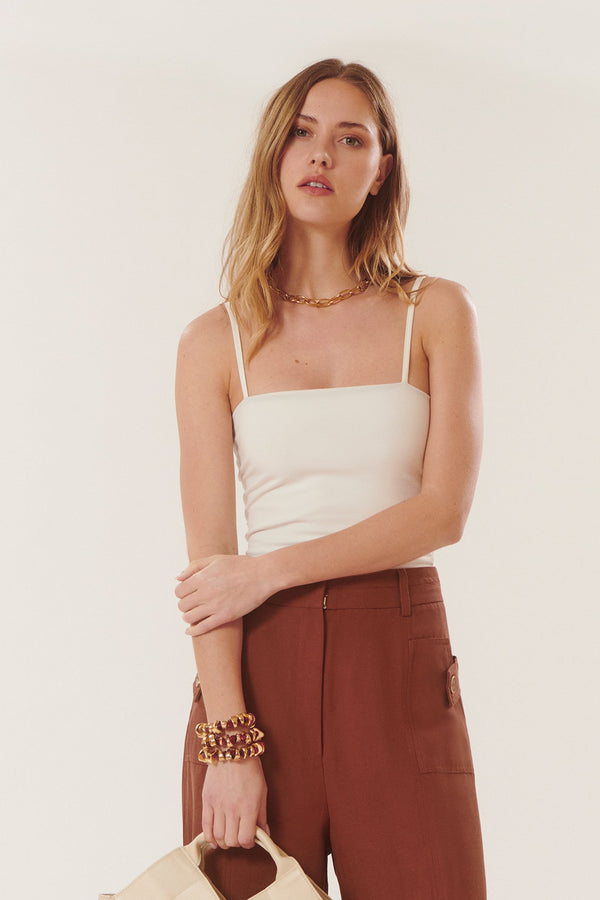 Gaspard | Fitted crop top
